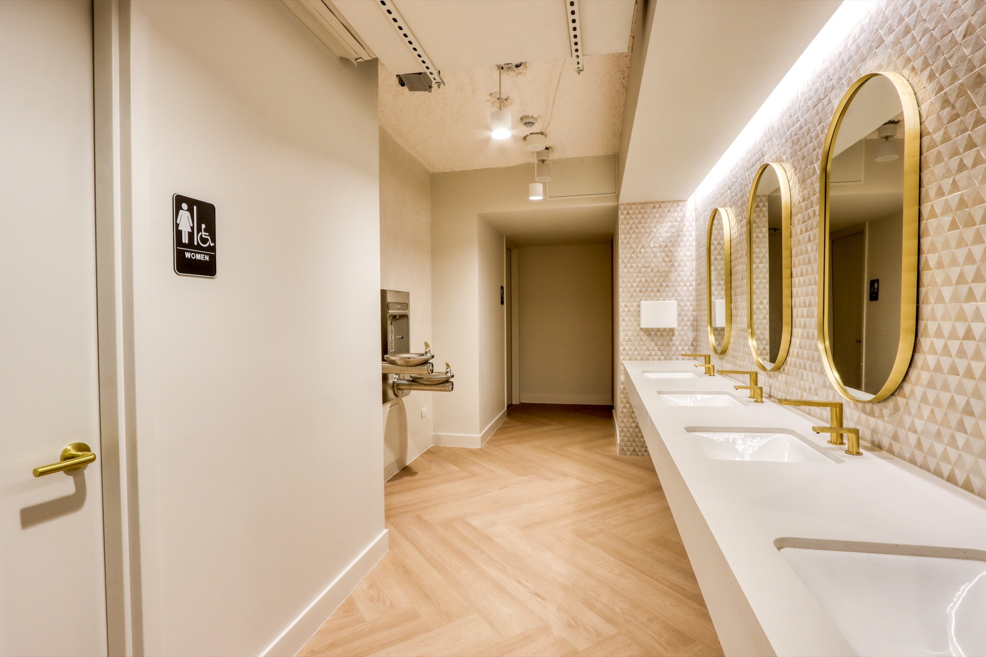 Commercial reception area