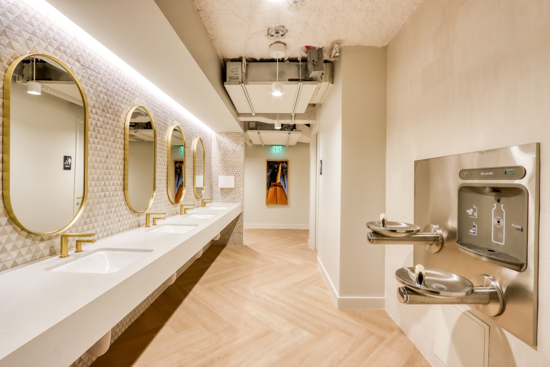 Commercial millwork detail