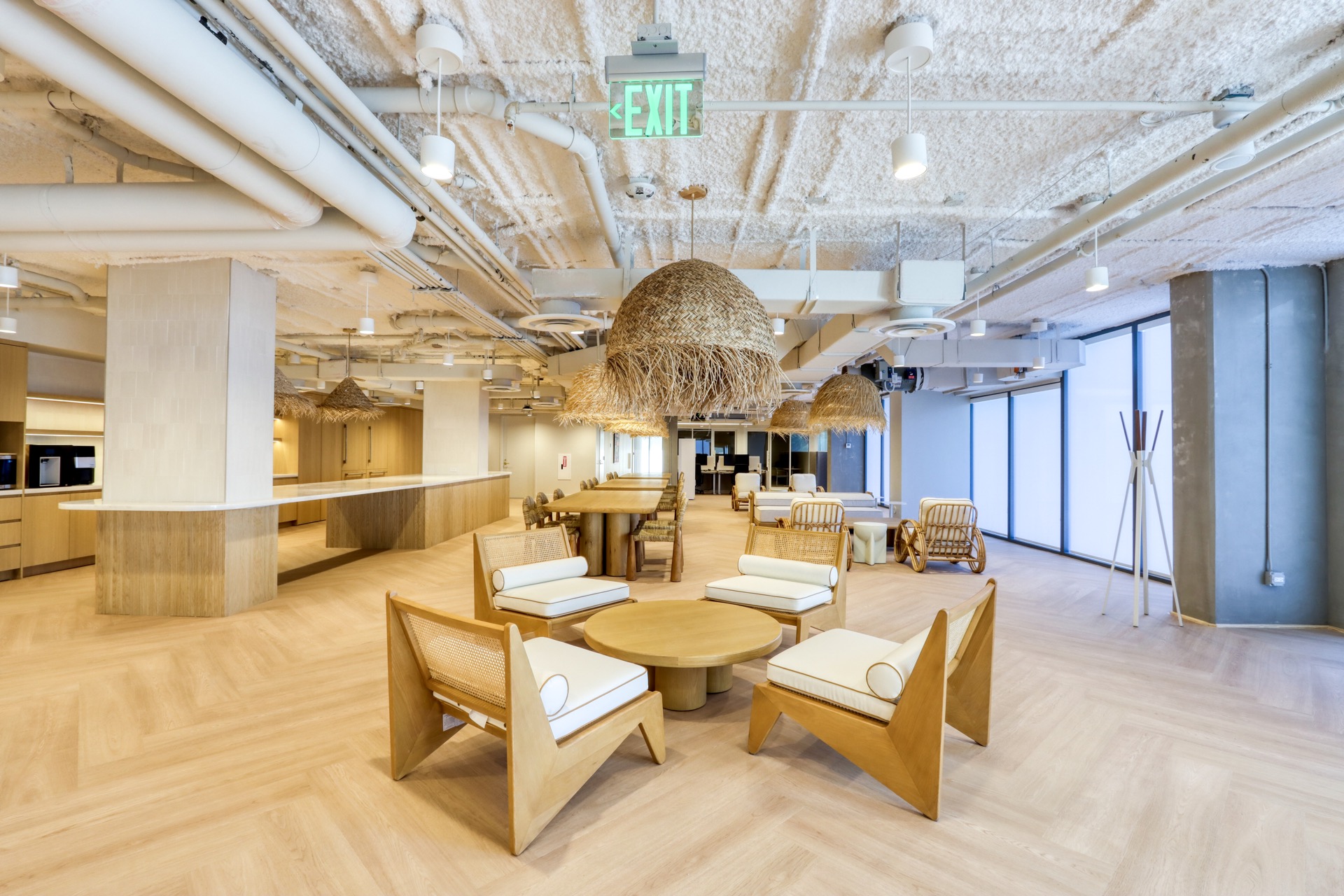 Commercial space millwork